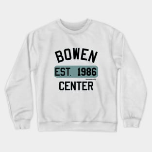 Bowen Center Est 1986 Teal Crewneck Sweatshirt